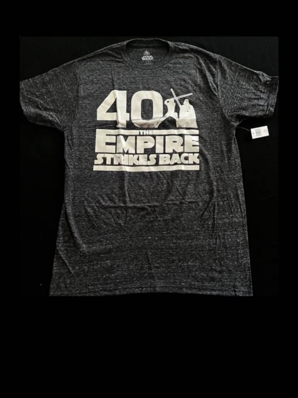 The Empire Strikes Back 40th Anniversary Men's T-Shirt size large - Gray